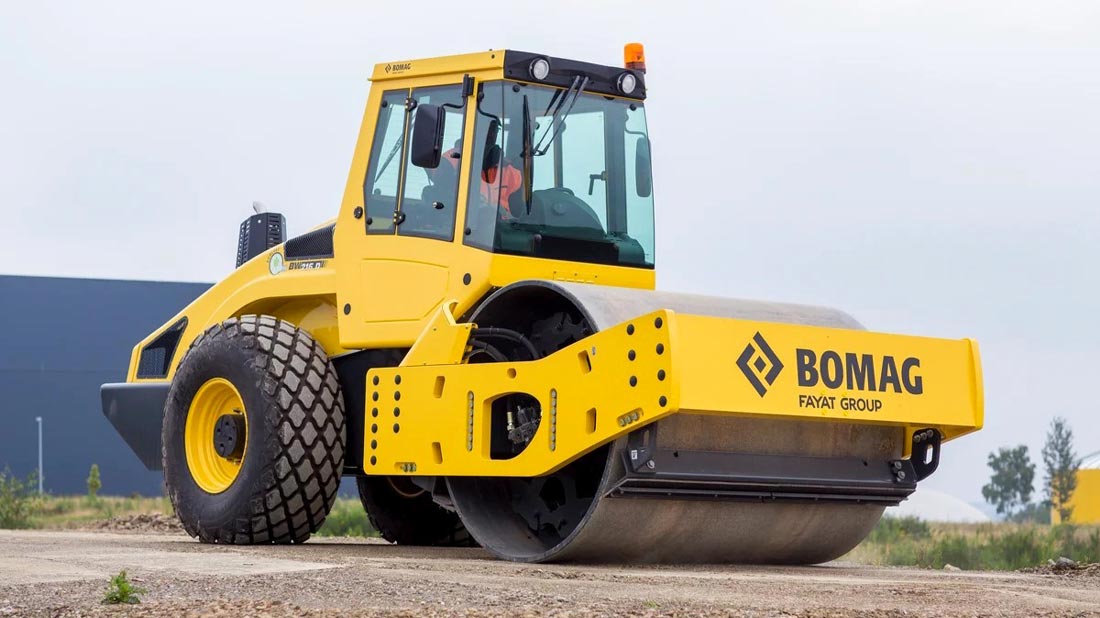 Вибрационный гладковальцовый грунтовый каток BW 216 D-4 (15,7 т)