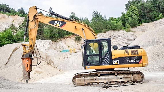 Аренда Гусеничного экскаватора Caterpillar 320DL