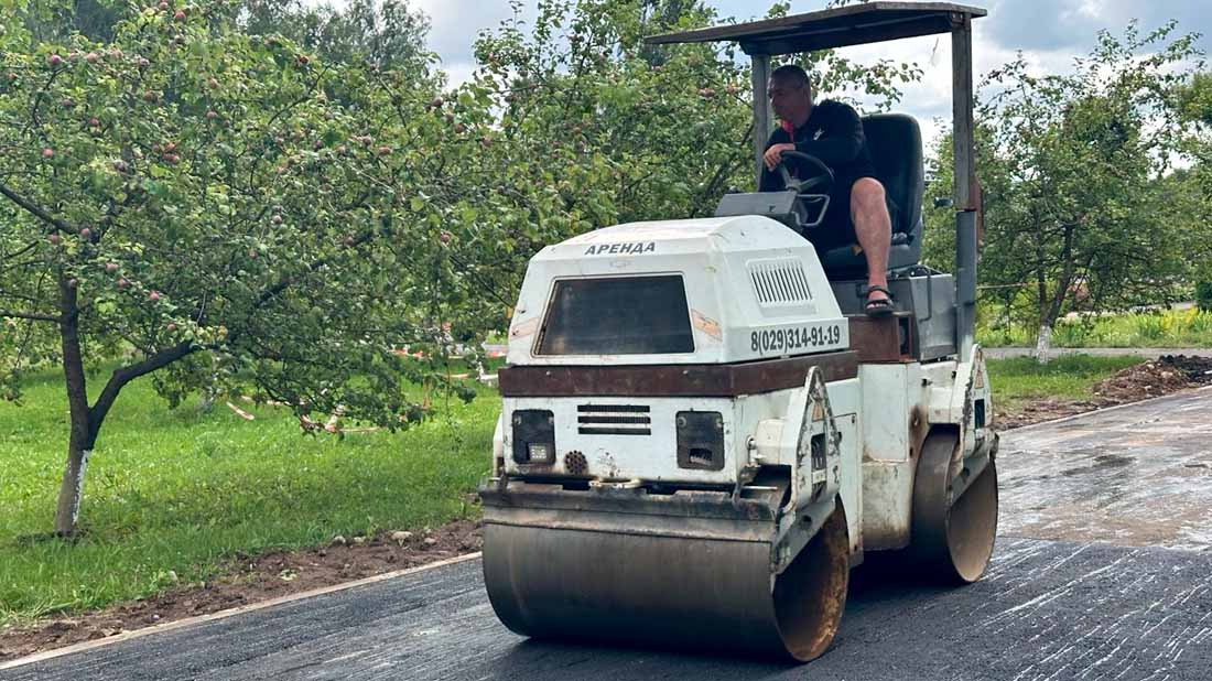 Аренда виброкатка тандемного (дорожного) для асфальта